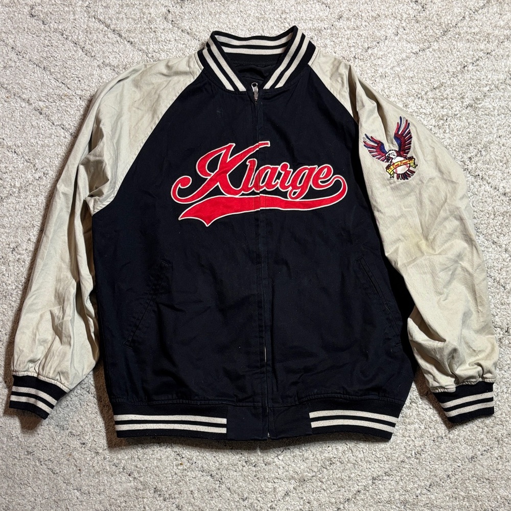 Black and Beige Xlarge Jacket—1991 Los Angeles
